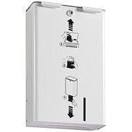 Rossignol SAS Blanka, with bag dispenser, 10 l, white - Rubbish Bin