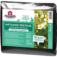 ROSTETO Non-woven fabric, 1.6 x 3m, 50g/m2, black - Nonwoven Fabric