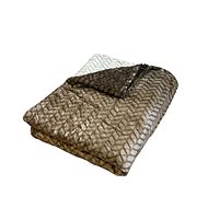 Rosh Microfleece blanket 150 × 220 cm, ZIG ZAG Beige - Blanket