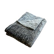 Rosh Microplush blanket 150 × 220 cm, ZIG ZAG Grey - Blanket