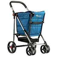 Rolser Basket Polar 4Big Foldable Shopping Trolley on Wheels Blue - Shopping Trolley