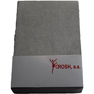 Rosh Terry sheet EXCLUSIVE 90 × 200cm - Light grey - Bedsheet