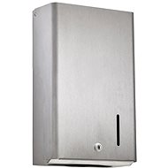 Rossignol Axos, 400 sheets, stainless steel, lockable - Hand Towel Dispenser