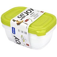 Rotho Lebensmittelbehälter-Set SUNSHINE 3x 1 L - Dosen-Set