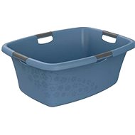 Rotho Flowers 50 l, blue - Laundry Basket