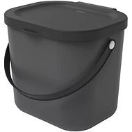 Rotho Systém třídění odpadu ALBULA box  6l - antracit - Odpadkový koš