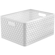 Rotho Storage box 28 l Country - white - Storage Box