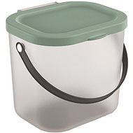 Rotho ALBULA Waschmittelbehälter - 6 Liter - grün - Aufbewahrungsbox