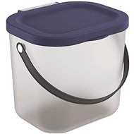 Rotho ALBULA Waschmittelbehälter - 6 Liter - blau - Aufbewahrungsbox
