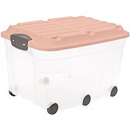 Rotho Roller 57L - pink - Storage Box