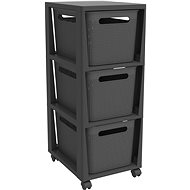 Rotho Brisen 3 x 16L - anthracite - Storage Box
