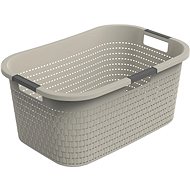 Rotho COUNTRY 40 l cappuccino - Laundry Basket