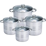 Royalty Line Edelstahl-Kochgeschirr-Set 8-teilig RL-SP8 - Geschirr-Set