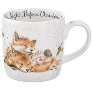Royal Worcester Christmas porcelain mug Fox - Mug