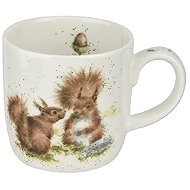 Royal Worcester Porcelain Mug Squirrels - Mug