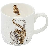 Royal Worcester Porcelain Mug Cats - Mug