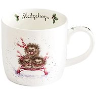 Royal Worcester Christmas porcelain mug Hedgehogs - Mug