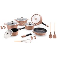 Royalty Cookware set 17 pcs, copper - Cookware Set