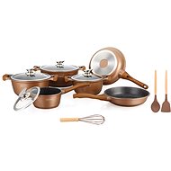 Royalty Royalty 13-piece set with marble surface, copper - Kitchenware Set