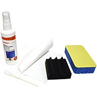 ROLINE PC cleaning set 125 ml solution, 4 × cloth, sponge, stick - Cleaning Kit