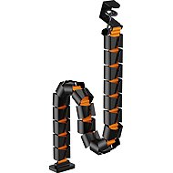 Rapture SPINE CX schwarz/orange - Kabel-Organizer