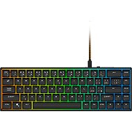 Rapture CHARLIE V2 HE, Gateron Dual-Rail White, black - CZ/SK - Gaming Keyboard