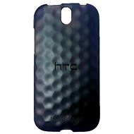 HTC HC C830 Translucent Black Dimple Hard Shell - Phone Cover