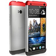 HTC HC C840 červená/šedá - Phone Cover
