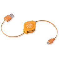RETRAK Computer USB Typ A / microUSB - Orange - Datenkabel