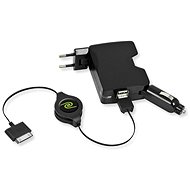 Retrak iPad & iPhone 4in1 Rapid Charge - Wall Charger