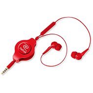 RETRAK Earbuds iPhone Controls piros - Fej-/fülhallgató