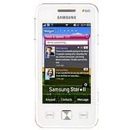Samsung Star II Duos (C6712) Ceramic White - Mobile Phone