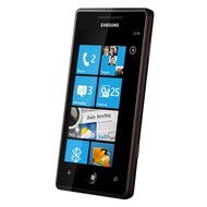SAMSUNG GT-I8700 Omnia 7 Ebony Black - Mobile Phone