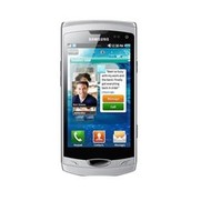 SAMSUNG S8530 Wave II Ebony Silver - Mobile Phone