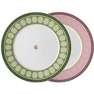 Rosenthal Swarovski Signum Fern + Rose 23 Cm, 2 pcs - Set of Plates