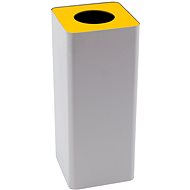 Waste bin Caimi Brevetti Centolitri G, 100 L - yellow, plastic - Rubbish Bin