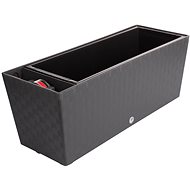 PLASTKON Chest SUPREME, 50cm, anthracite - Flower Box
