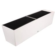 PLASTKON Chest SUPREME, 75cm, white - Flower Box