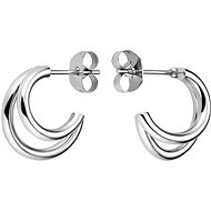Rosefield Double Hoops Silver 15 mm, JEDHS-J576 - Earrings