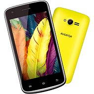 Aligator S4000 DUO, Yellow - Mobile Phone