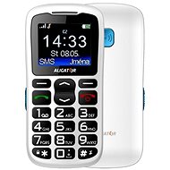 Aligator A430 Senior White Blue + Desk Charger - Mobile Phone