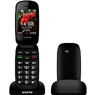 Aligator V600 Senior červeno-čierny + stolová nabíjačka - Mobilný telefón