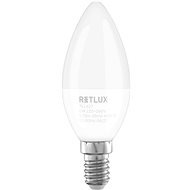 RETLUX RLL 427 C37 E14 candle  6W CW - LED-Birne