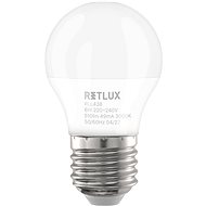 RETLUX RLL 438 G45 E27 miniG 6W WW - LED Bulb