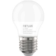 RETLUX RLL 440 G45 E27 miniG 6 W DL - LED žiarovka