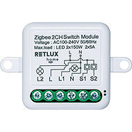 RETLUX RSH 306 Smart concealed relay 2 × 5A - Switching Relay