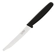 Hygiplas Tomato knife serrated black 10 cm - Kitchen Knife