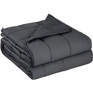 Ruhhy 19533 Anti-stress weighted blanket 6 kg, 150 x 200 cm grey - Weighted Blanket