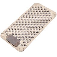 Ruhhy 24495 Bathroom non-slip mat 36 × 69 cm, beige - Bath Mat