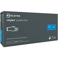 MERCATOR MEDICATOR Vinylex Powder Free bílé, 100 ks, vel. M - Medical Gloves